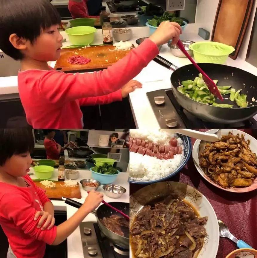 蔡少芬六岁的女儿厨艺惊人：想要什么样的孩子，请先做什么样的父母